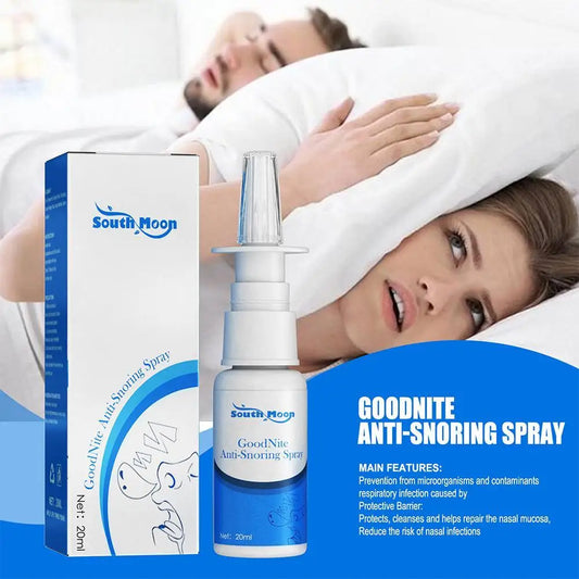 Spray nasal anti-ronflement 30 ml – Sommeil facile et respiration claire.