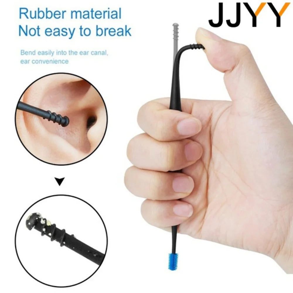 Silicone Double-Ended Ear Cleaner