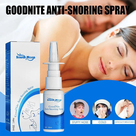 Spray nasal anti-ronflement 30 ml – Sommeil facile et respiration claire.
